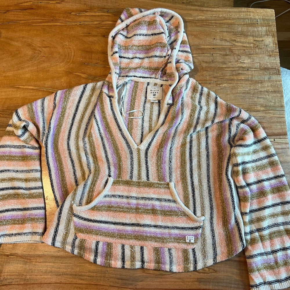 Billabong baja beach hooded sweater with pocket